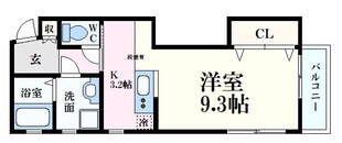 市役所前駅 徒歩3分 2階の物件間取画像